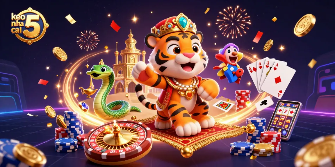 Experience thrilling action with keo nha cai 5 showcasing a magical casino adventure.