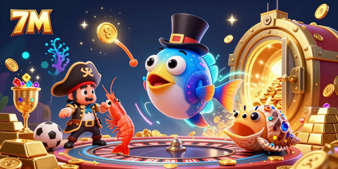 Experience thrilling wins with 7M in an exciting 3D casino adventure filled with vibrant characters and treasures.